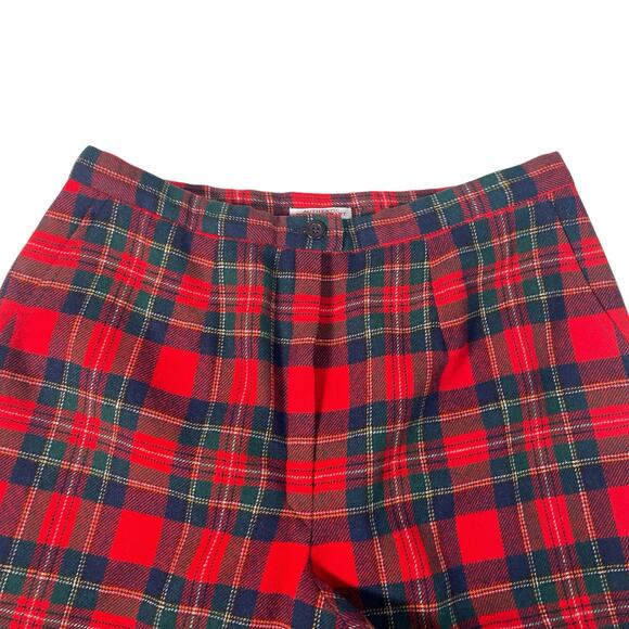 PENDLETON Womens 14 Wool Royal Stewart Tartan Plaid Pants - Picture 4 of 7